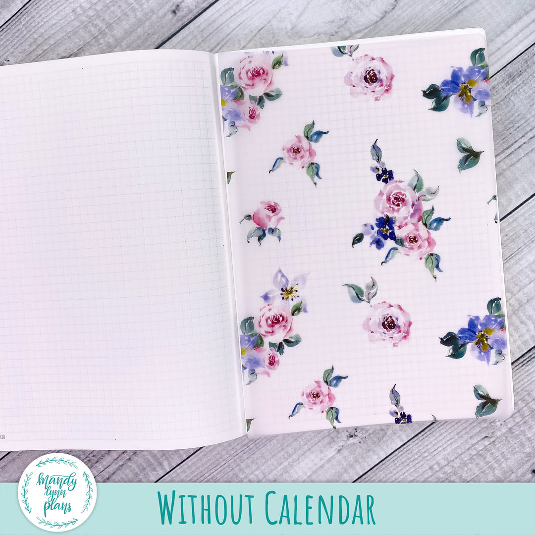 Watercolor Blooms Vellum || 319