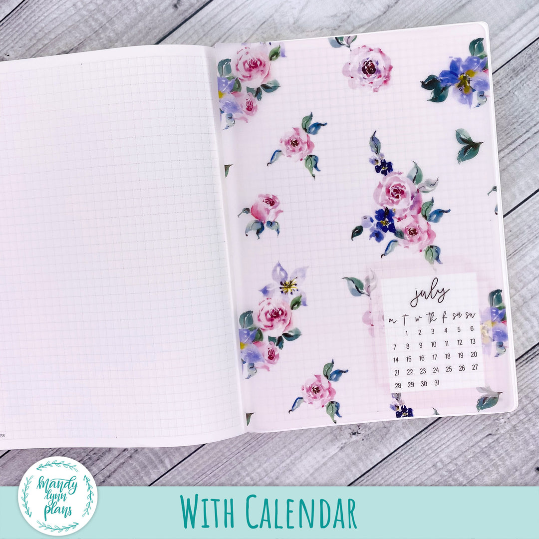 Watercolor Blooms Vellum || 319