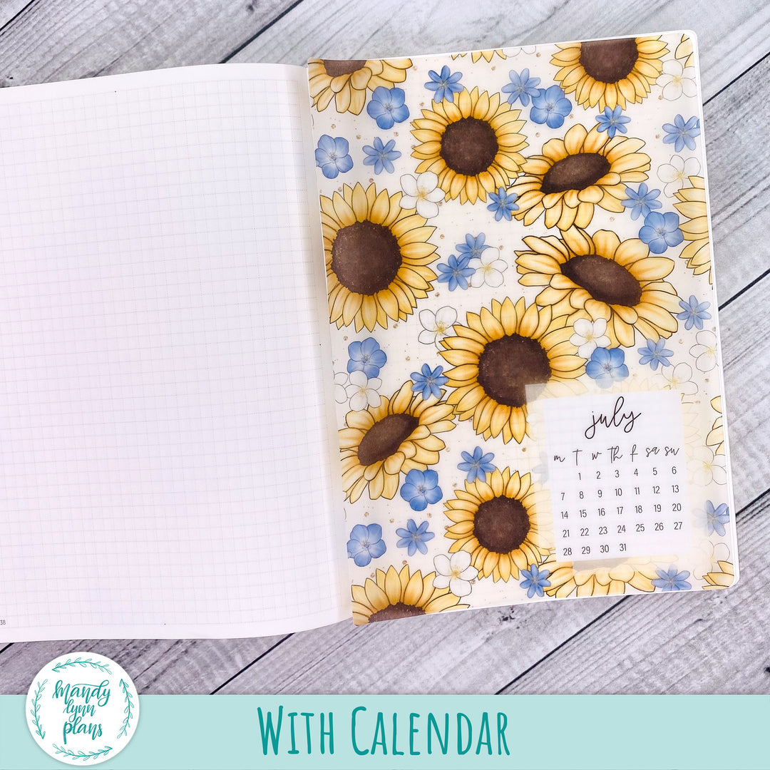 Buzzing Sunflowers Vellum || 320