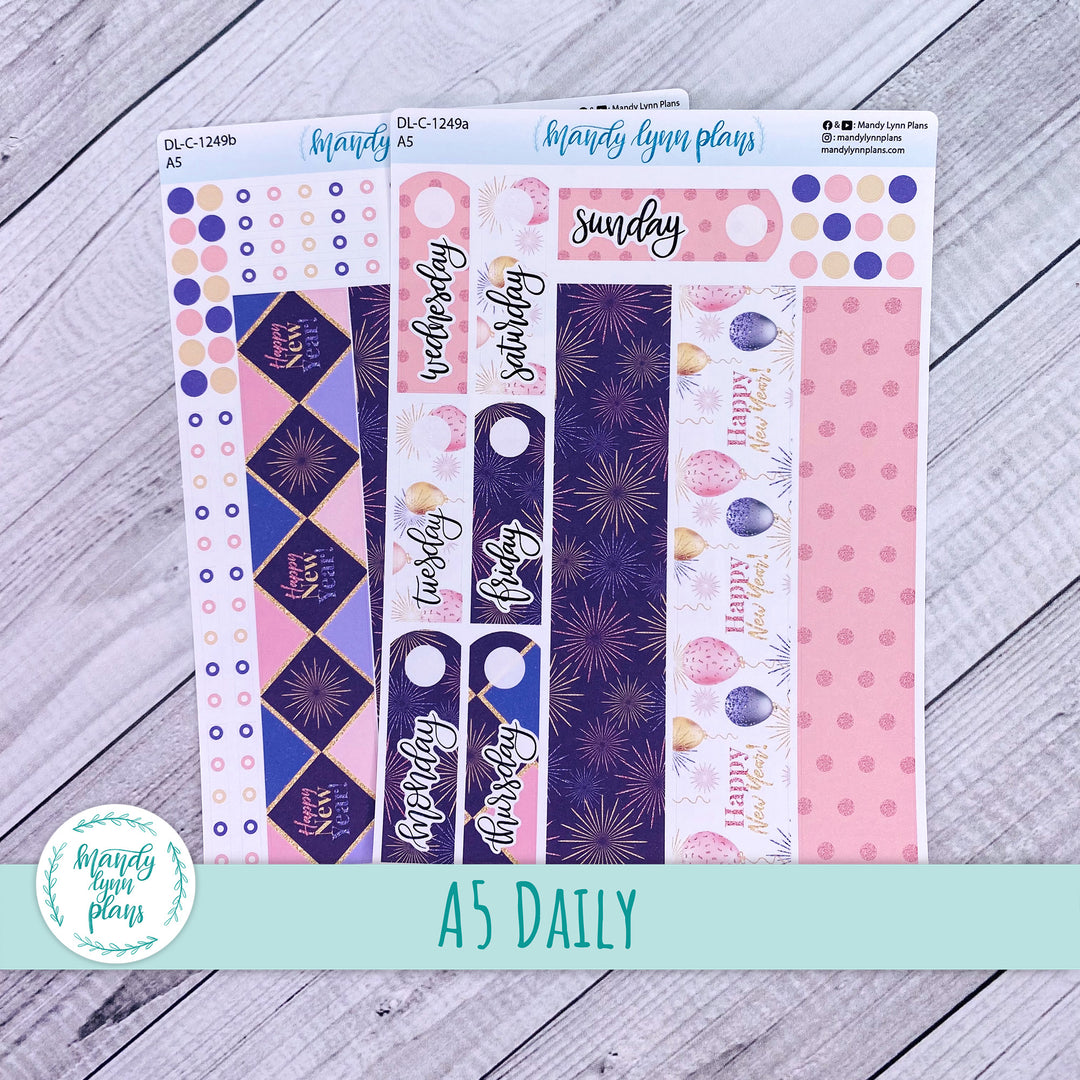 A5 Daily Kit || Happy New Year || DL-C-1249