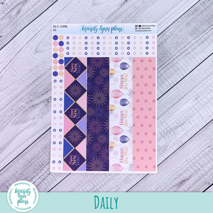 A5 Daily Kit || Happy New Year || DL-C-1249