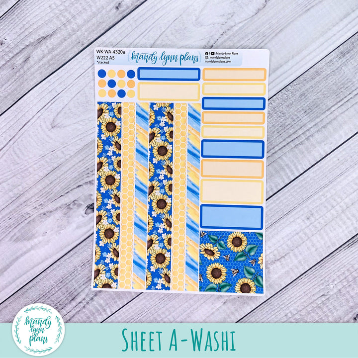 Wonderland 222 Weekly Kit || Buzzing Sunflowers || 320