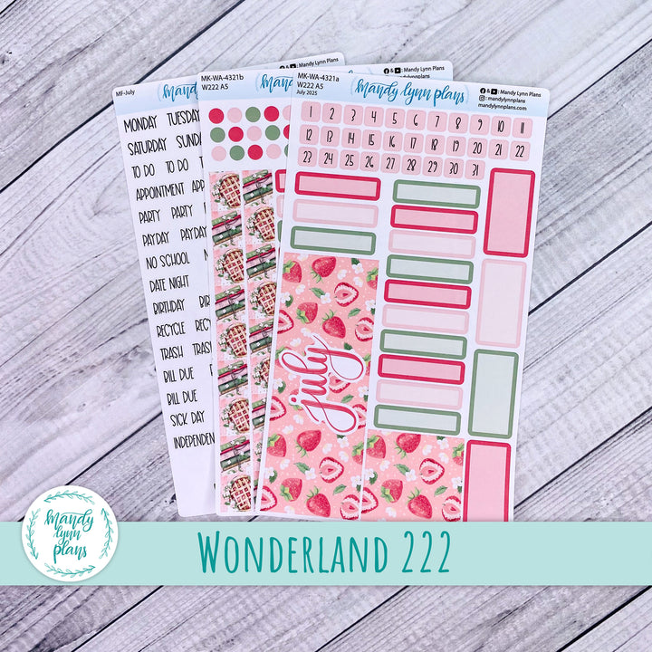 Wonderland 222 July 2025 Monthly Kit || Sweet Berries || 321