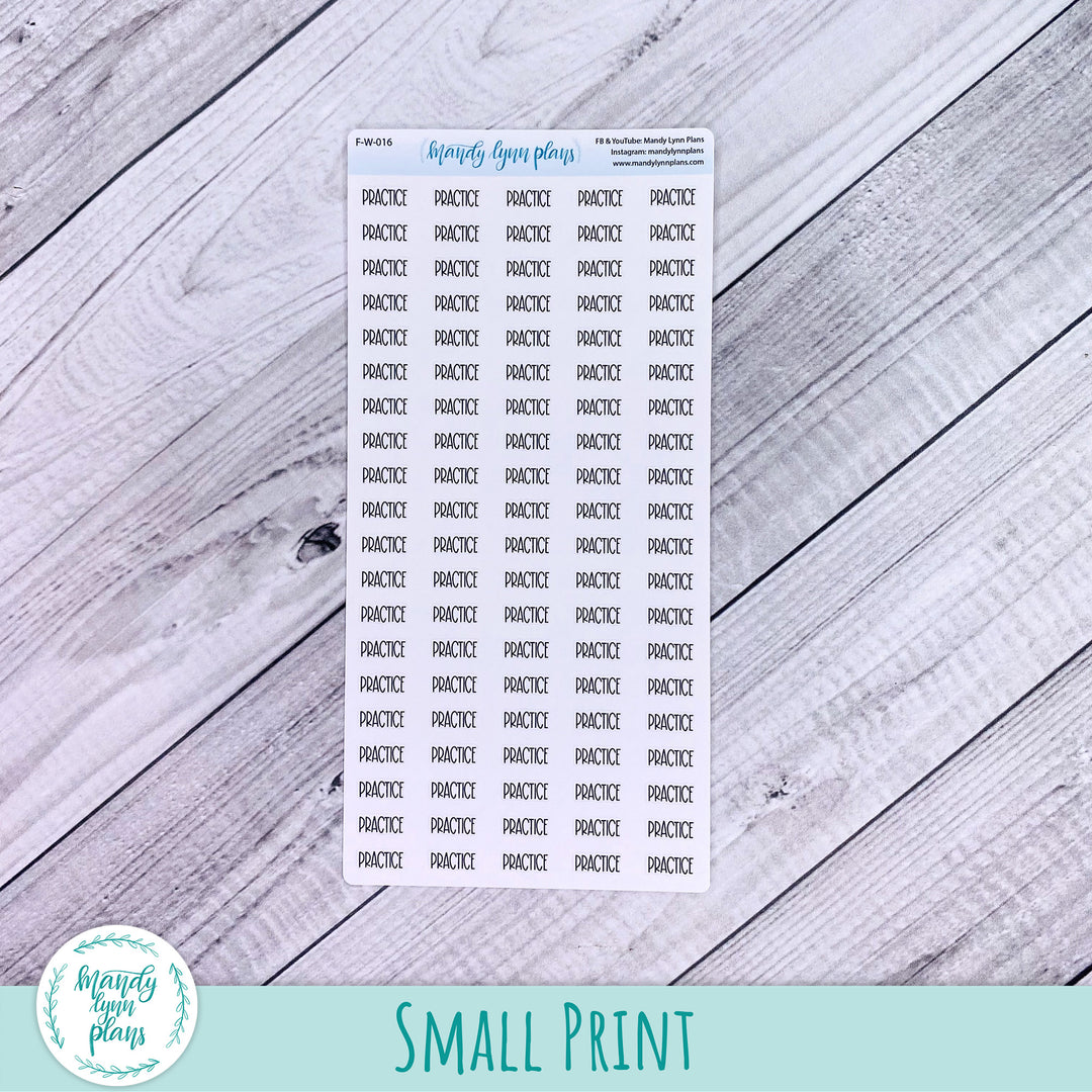 Practice Scripts || 016