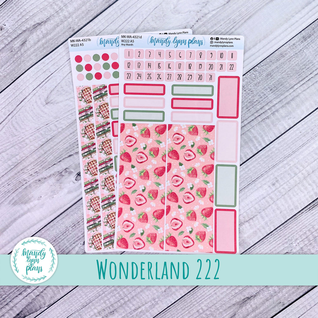 2025 Any Month Wonderland 222 Monthly Kit || Sweet Berries || 321
