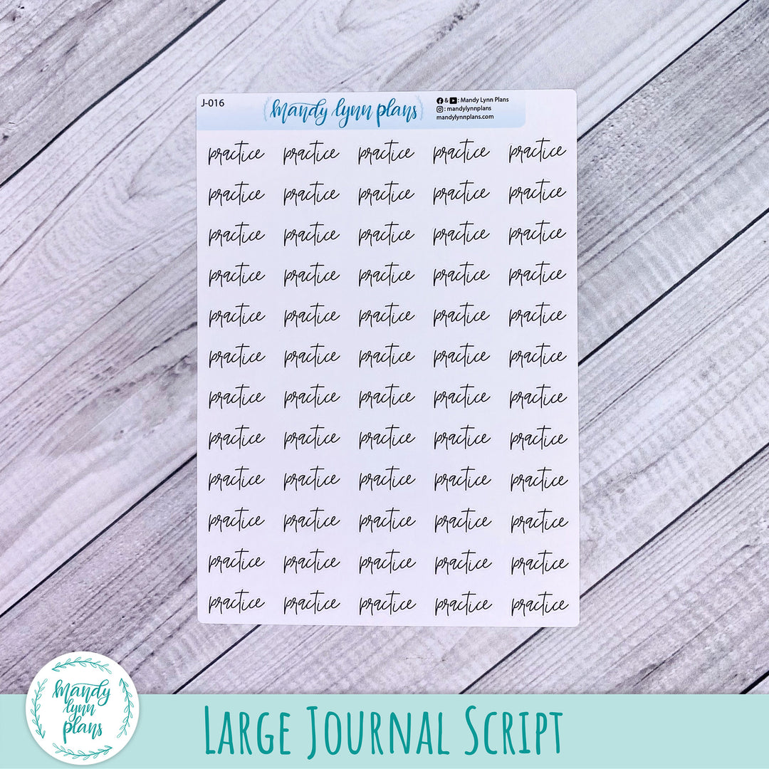 Practice Scripts || 016