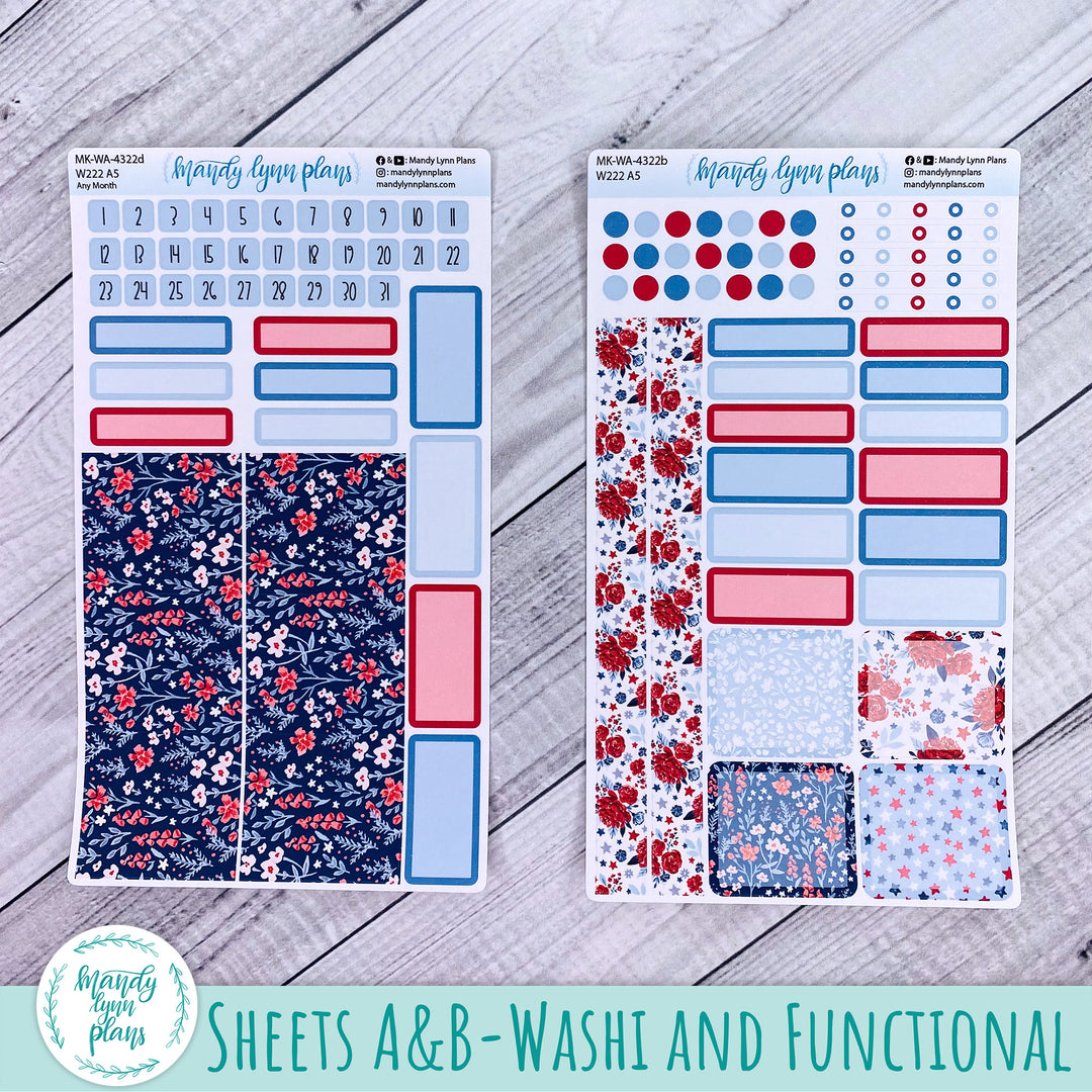 2025 Any Month Wonderland 222 Monthly Kit || Liberty Floral || 322