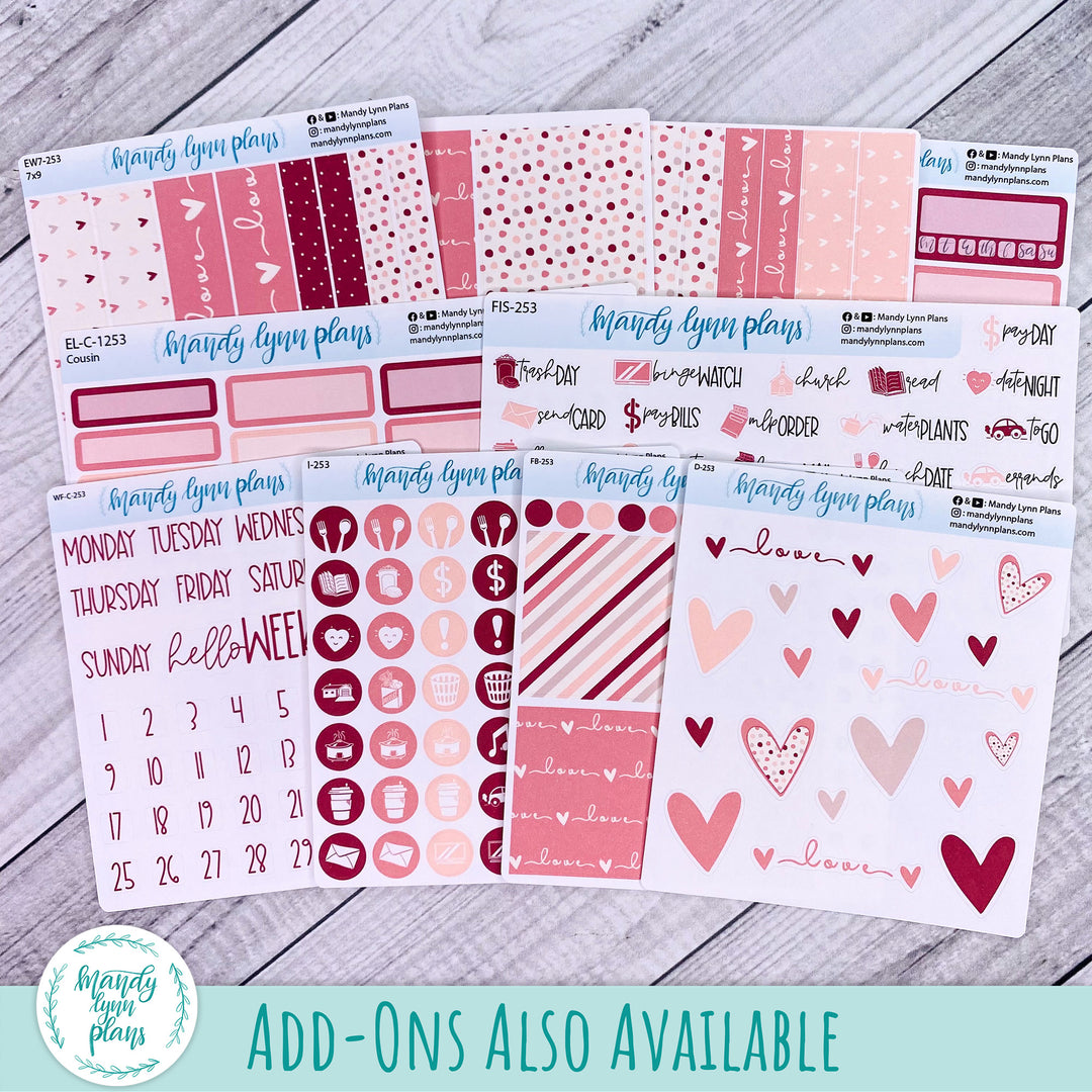 Hobonichi Cousin Weekly Kit || With Love || WK-C-1253