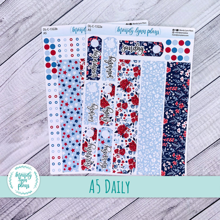 A5 Daily Kit || Liberty Floral || DL-C-1322