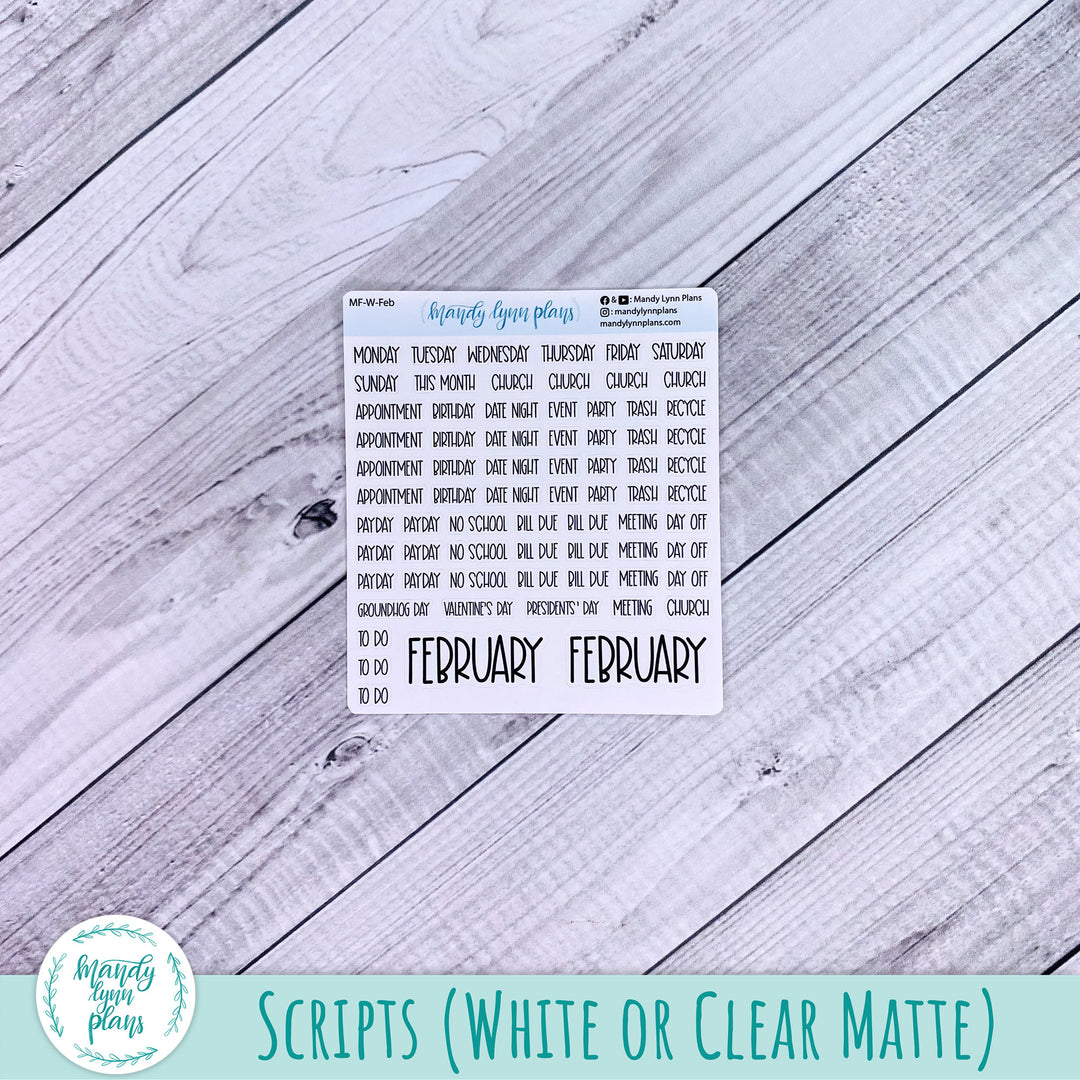 Hobonichi Weeks February 2024 Monthly Kit || Pink Garden || MK-W-2251