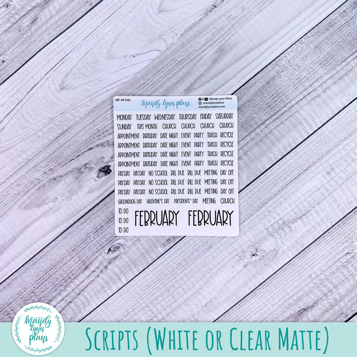 Hobonichi Weeks February 2024 Monthly Kit || Pink Garden || MK-W-2251