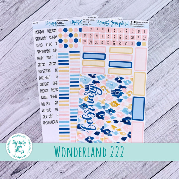 Wonderland 222 February 2024 Monthly Kit || Leopard Print || 252