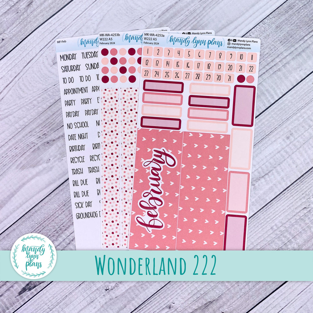 Wonderland 222 February 2024 Monthly Kit || With Love || 253
