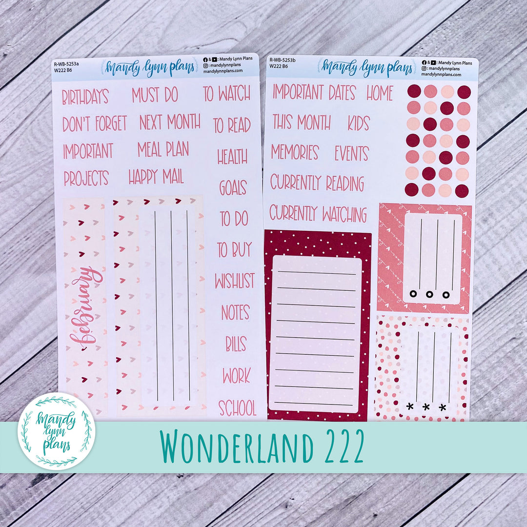February Wonderland 222 Dashboard || With Love || 253