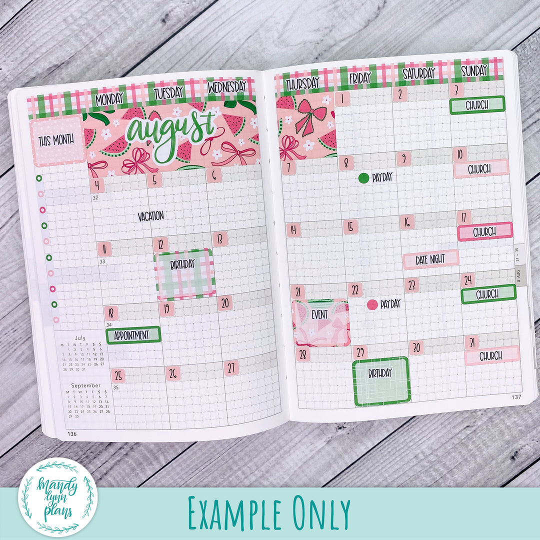 Wonderland 222 August 2025 Monthly Kit || Watermelons || 324