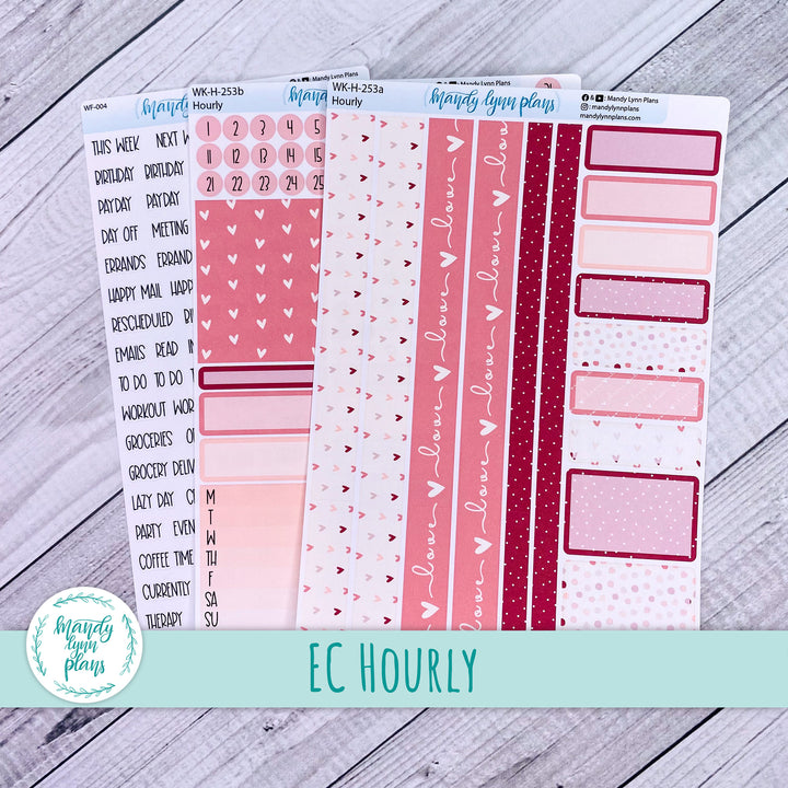 EC Hourly Weekly Kit || With Love || WK-H-253