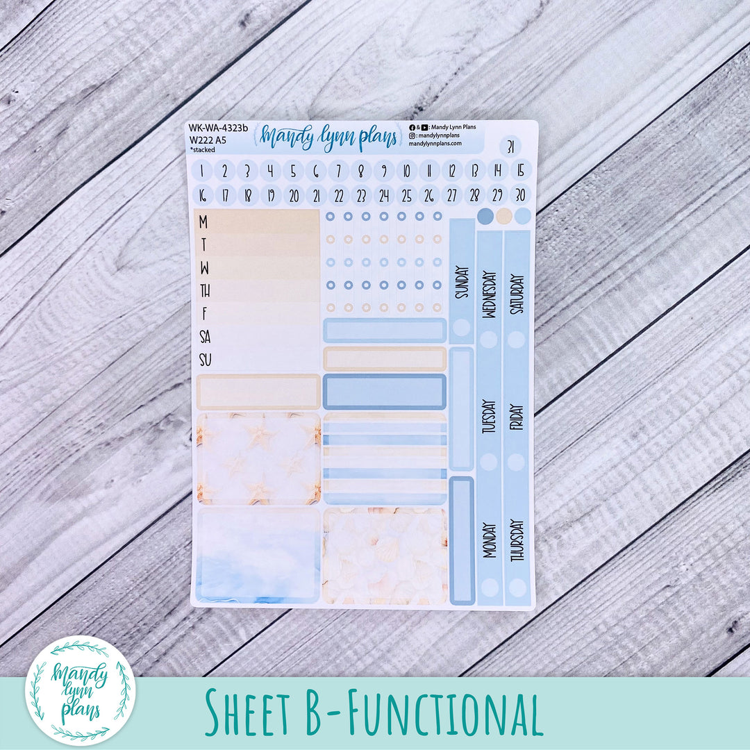 Wonderland 222 Weekly Kit || Ocean Lover || 323