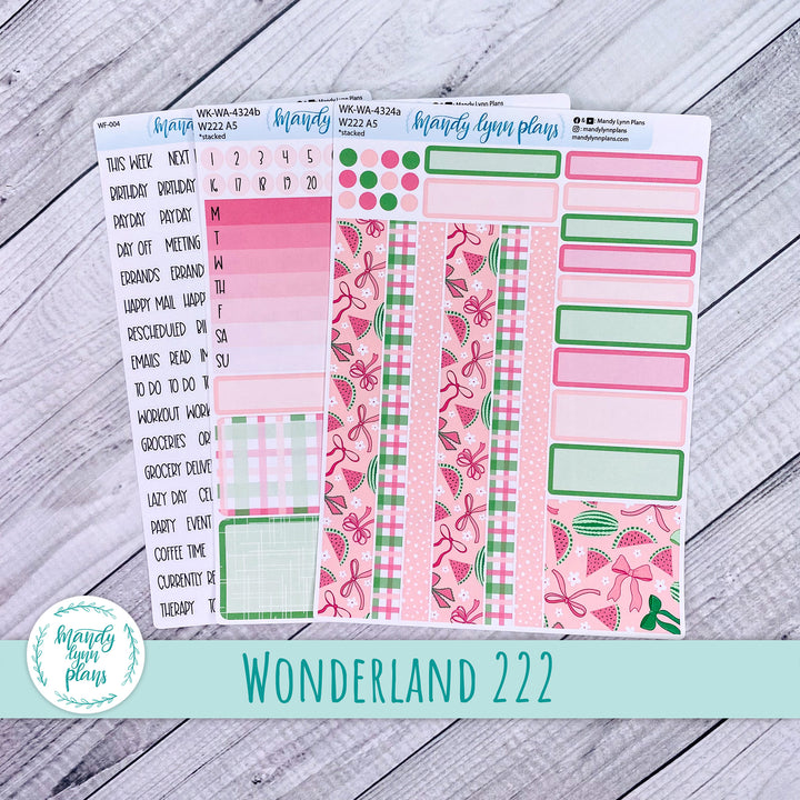 Wonderland 222 Weekly Kit || Watermelons || 324