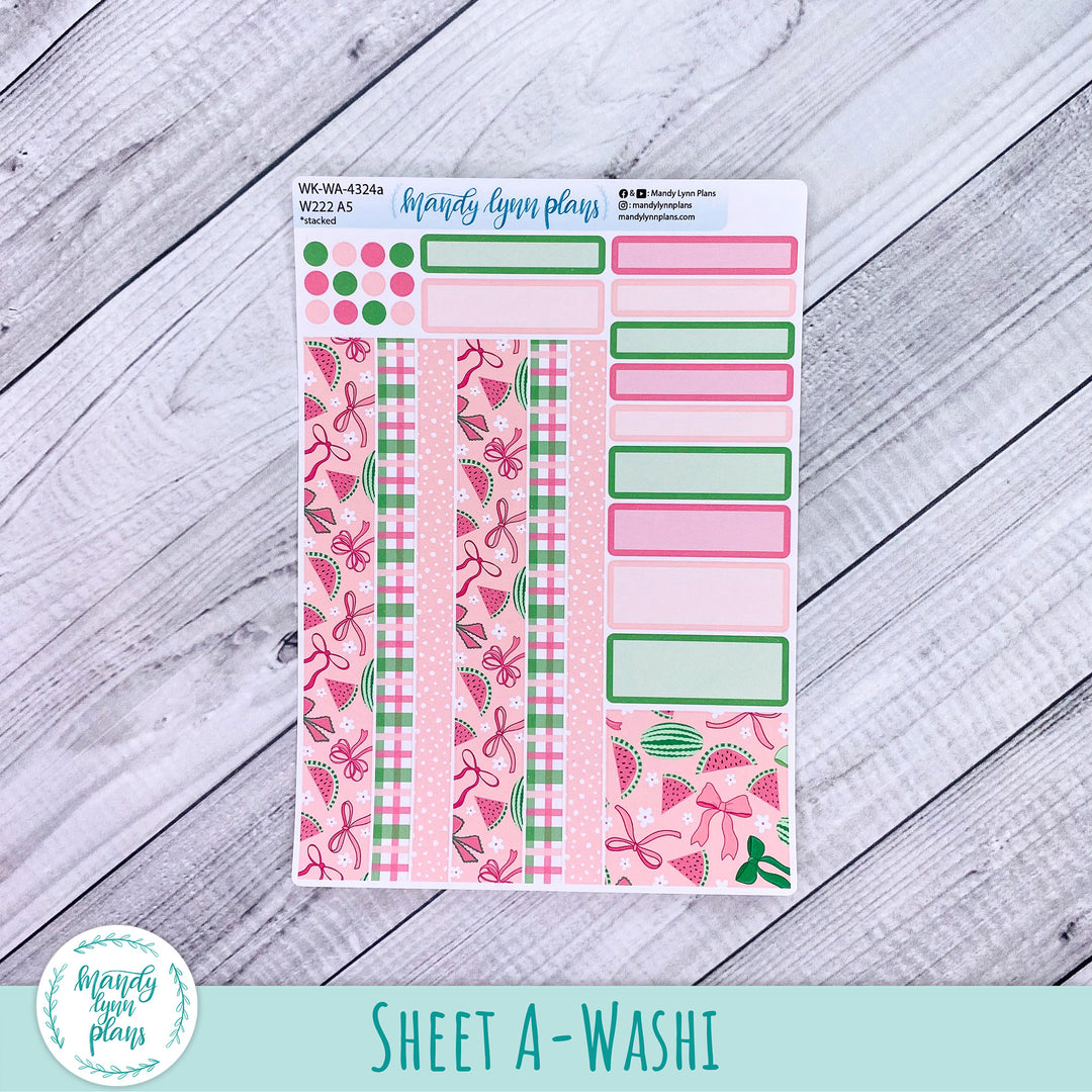 Wonderland 222 Weekly Kit || Watermelons || 324