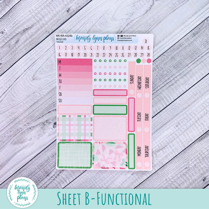 Wonderland 222 Weekly Kit || Watermelons || 324
