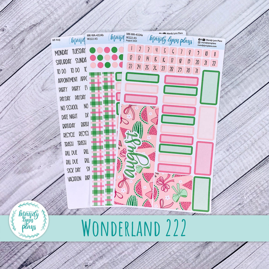 Wonderland 222 August 2025 Monthly Kit || Watermelons || 324
