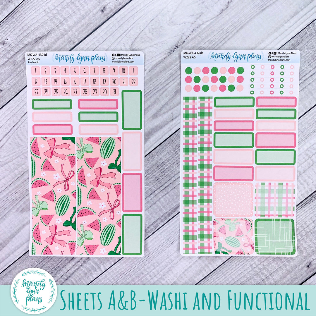 2025 Any Month Wonderland 222 Monthly Kit || Watermelons || 324