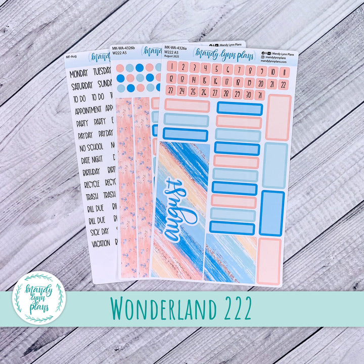 Wonderland 222 August 2025 Monthly Kit || Lake Life || 326