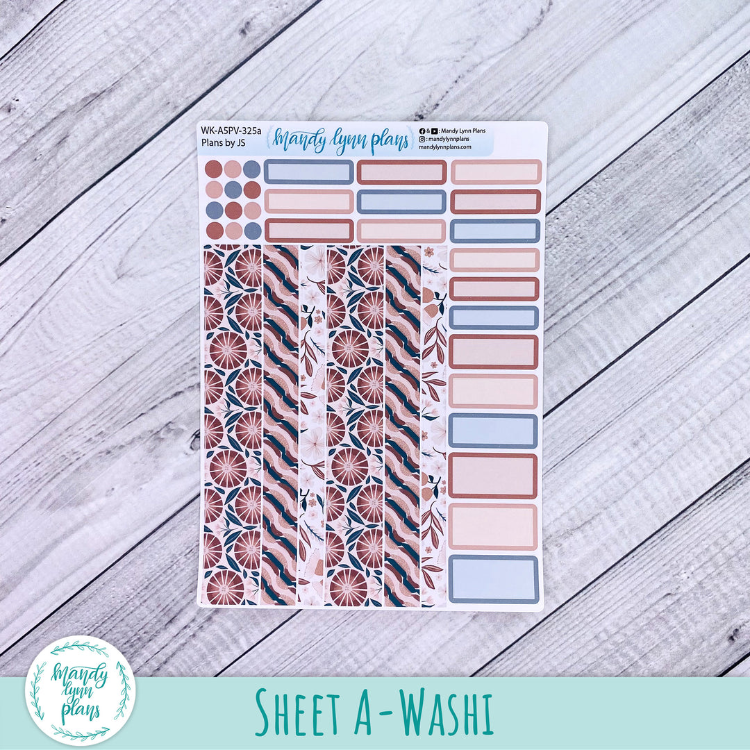 A5 Plans by Just Scribble Weekly Kit || Maebelle || 325