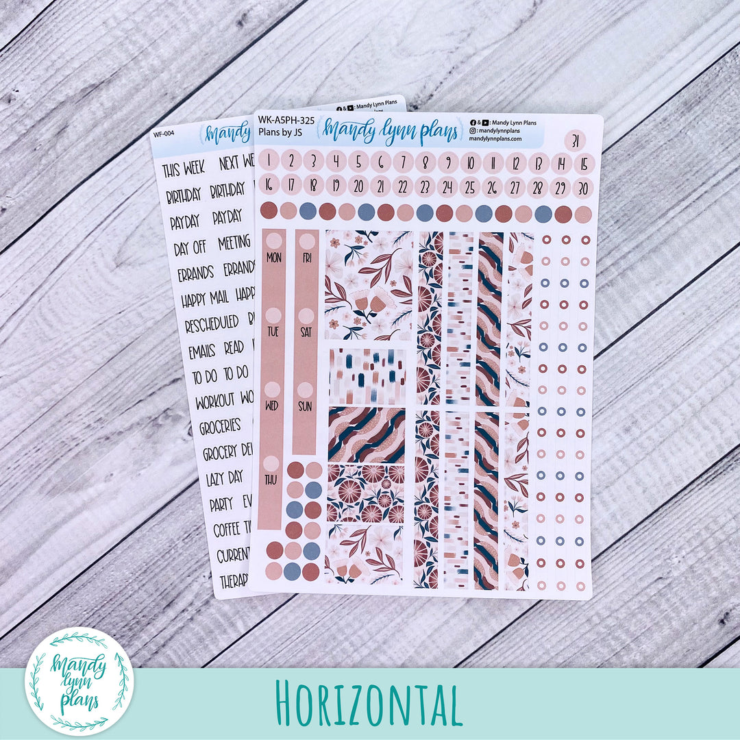 A5 Plans by Just Scribble Weekly Kit || Maebelle || 325