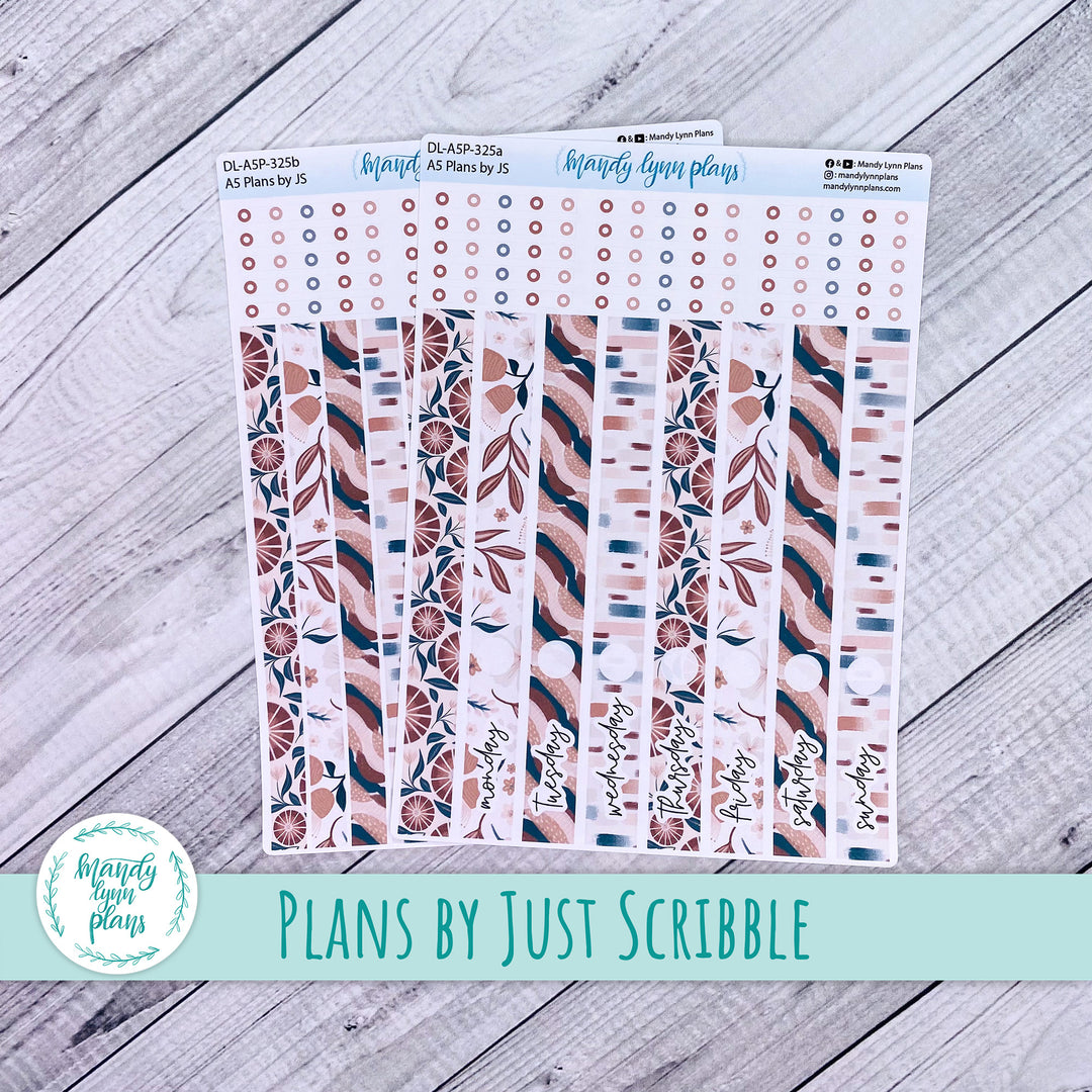 A5 Plans by Just Scribble Daily Kit || Maebelle || DL-A5P-325