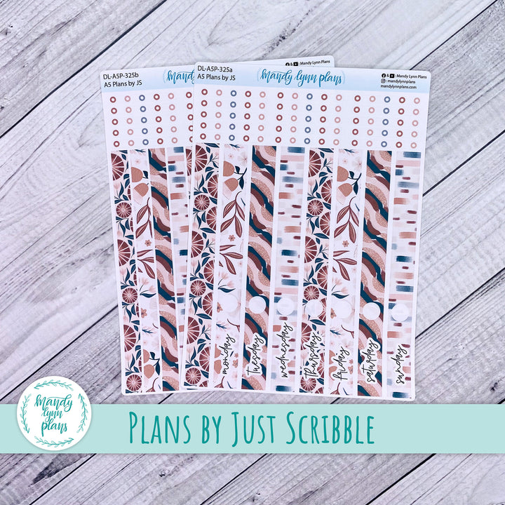 A5 Plans by Just Scribble Daily Kit || Maebelle || DL-A5P-325
