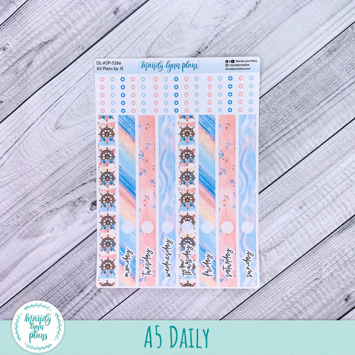 A5 Plans by Just Scribble Daily Kit || Lake Life || DL-A5P-326