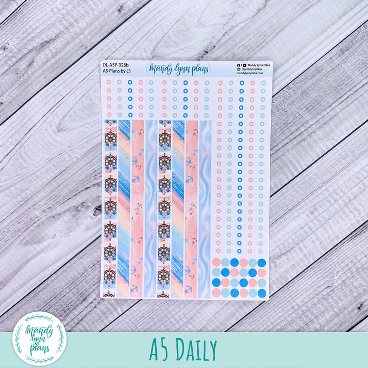 A5 Plans by Just Scribble Daily Kit || Lake Life || DL-A5P-326