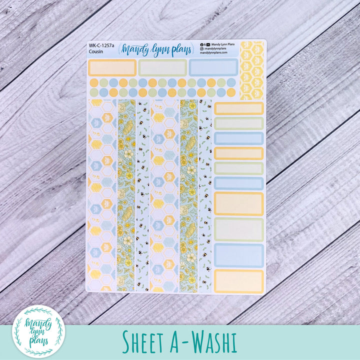 Hobonichi Cousin Weekly Kit || Buzzing Garden || WK-C-1257