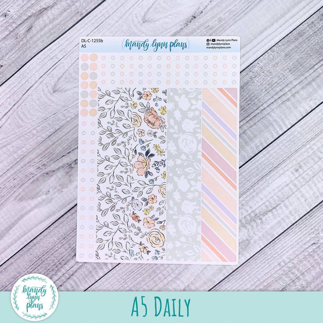 A5 Daily Kit || Spring Floral || DL-C-1255