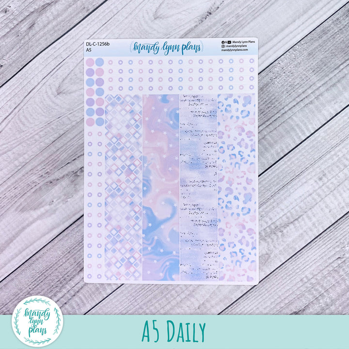 A5 Daily Kit || Pink and Purple Dreams || DL-C-1256