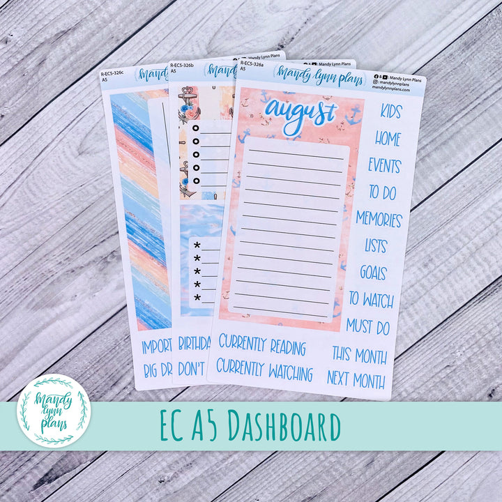 August EC A5 Dashboard Kit || Lake Life || R-EC5-326