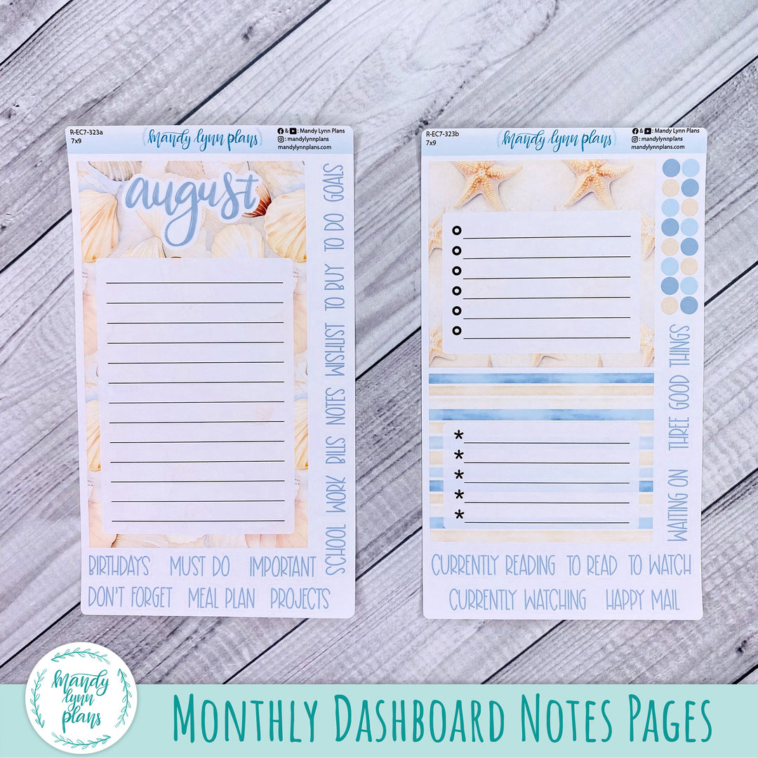 August EC 7x9 Dashboard Kit || Ocean Lover || R-EC7-323