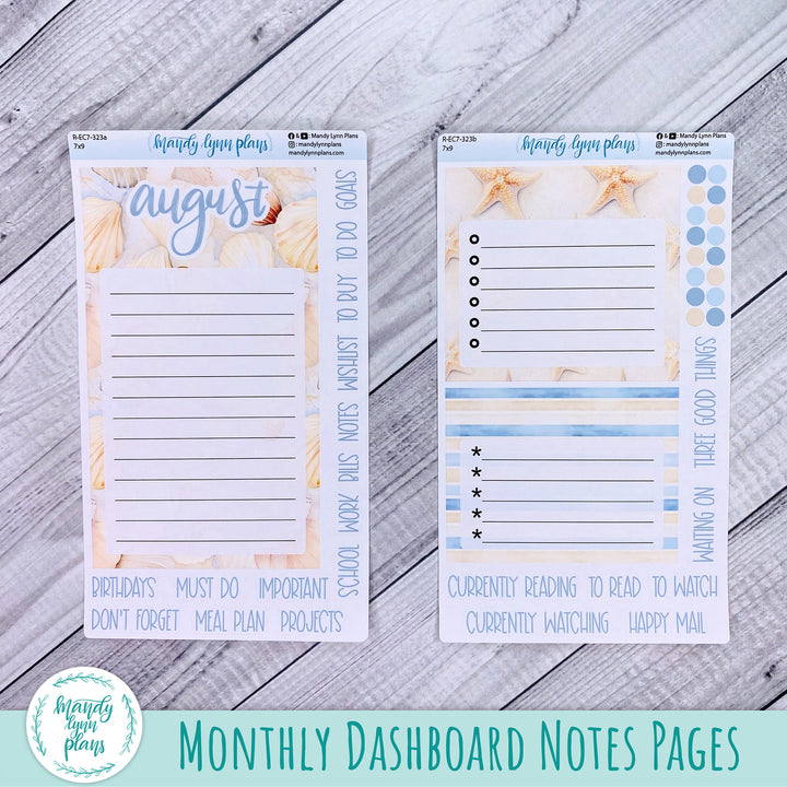 August EC 7x9 Dashboard Kit || Ocean Lover || R-EC7-323