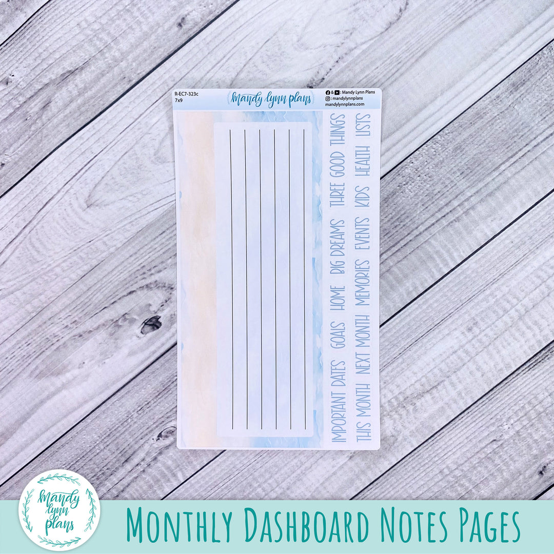 August EC 7x9 Dashboard Kit || Ocean Lover || R-EC7-323