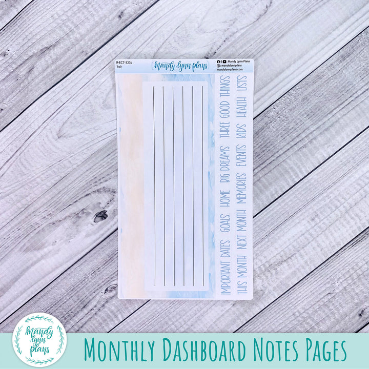 August EC 7x9 Dashboard Kit || Ocean Lover || R-EC7-323
