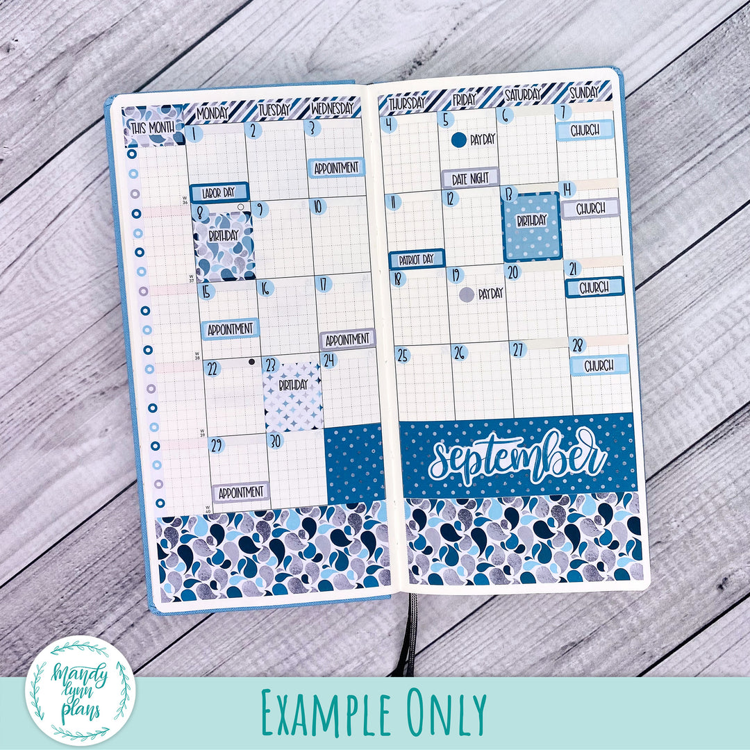 Hobonichi Weeks September 2025 Monthly Kit || Sweet September || MK-W-2329