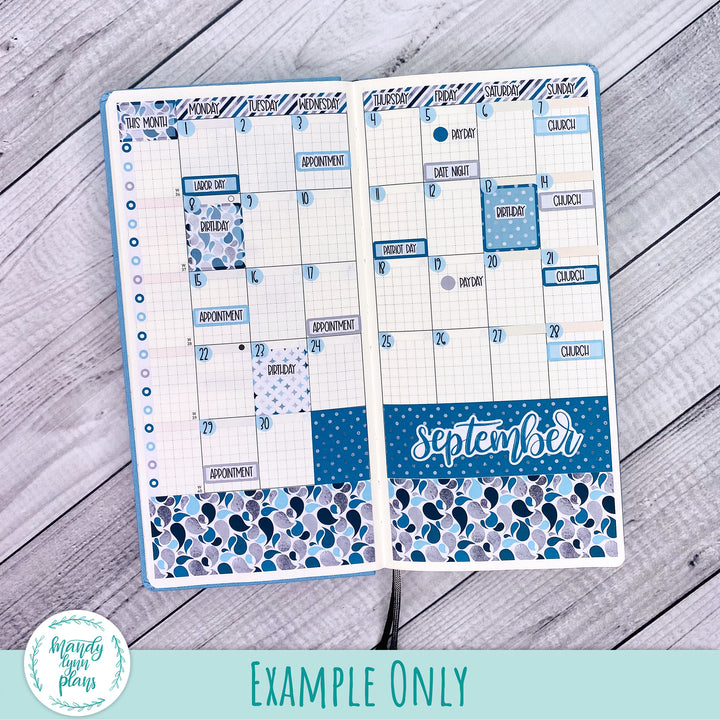 Hobonichi Weeks September 2025 Monthly Kit || Sweet September || MK-W-2329