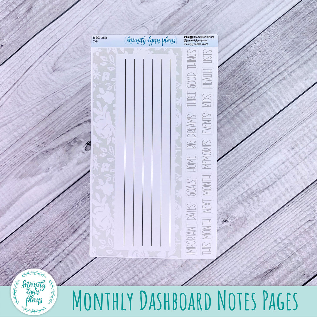 EC 7x9 Dashboard Kit || Spring Floral || R-EC7-255