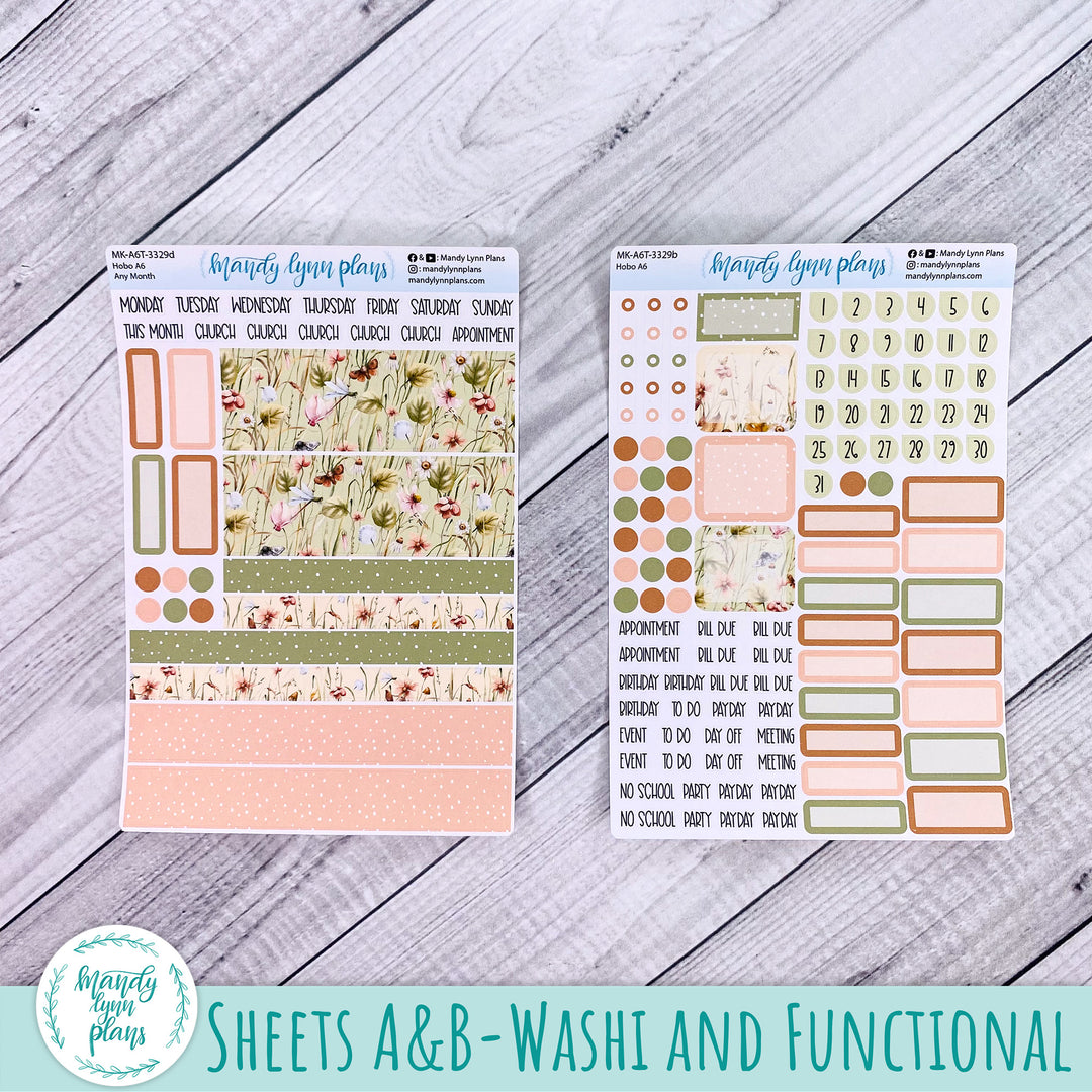 Any Month Hobonichi A6 Monthly Kit || Sweet September || MK-A6T-3329