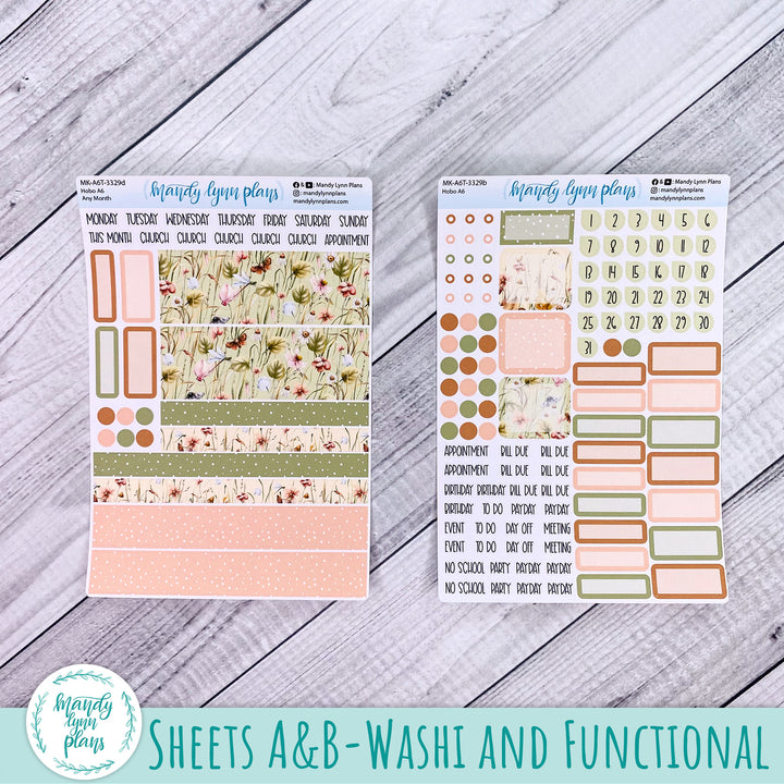 Any Month Hobonichi A6 Monthly Kit || Sweet September || MK-A6T-3329