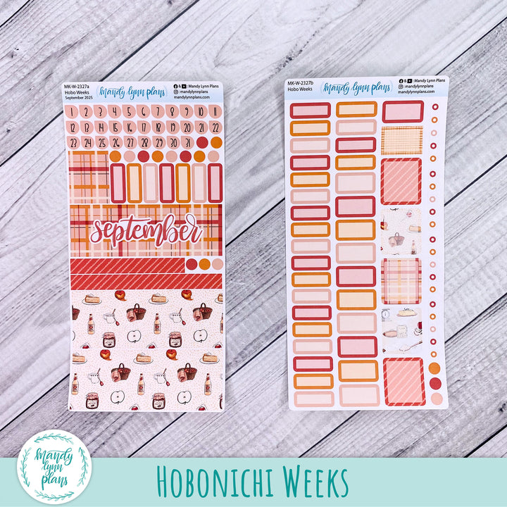 Hobonichi Weeks September 2025 Monthly Kit || Apple Picking || MK-W-2327