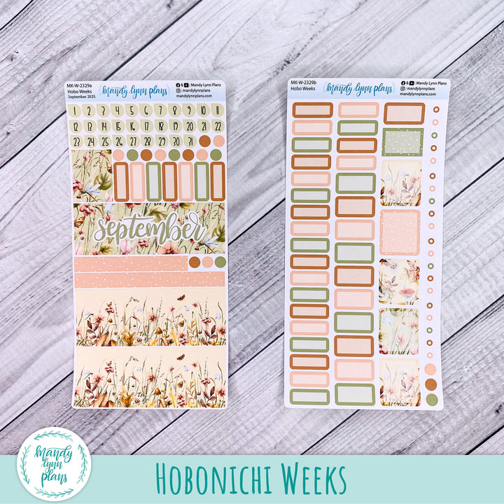 Hobonichi Weeks September 2025 Monthly Kit || Sweet September || MK-W-2329
