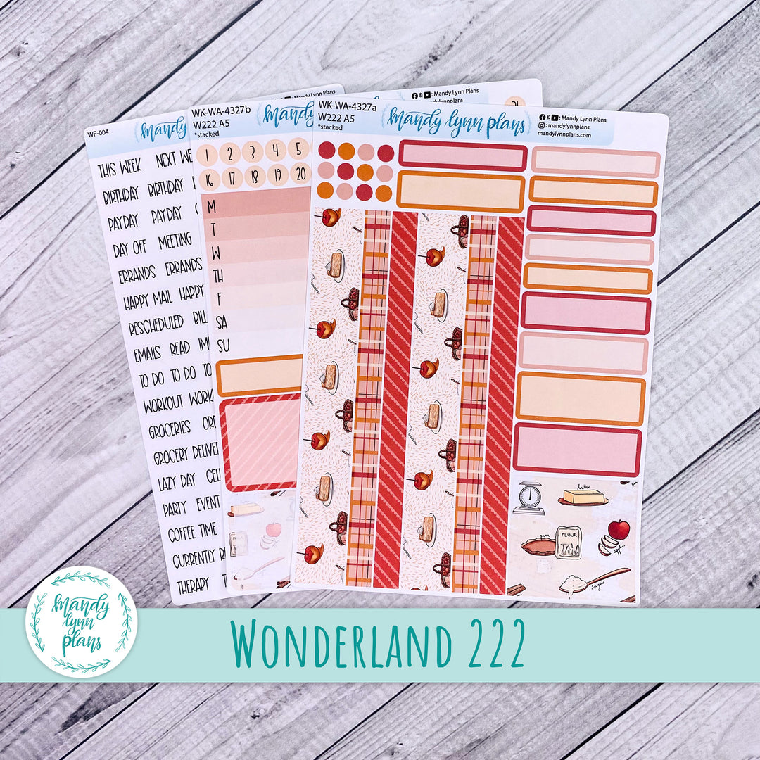 Wonderland 222 Weekly Kit || Apple Picking || 327