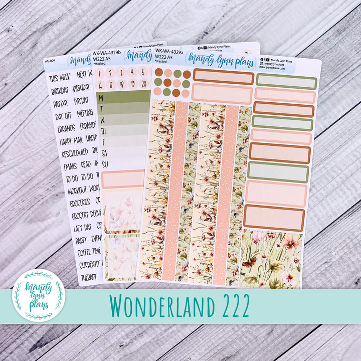 Wonderland 222 Weekly Kit || Sweet September || 329